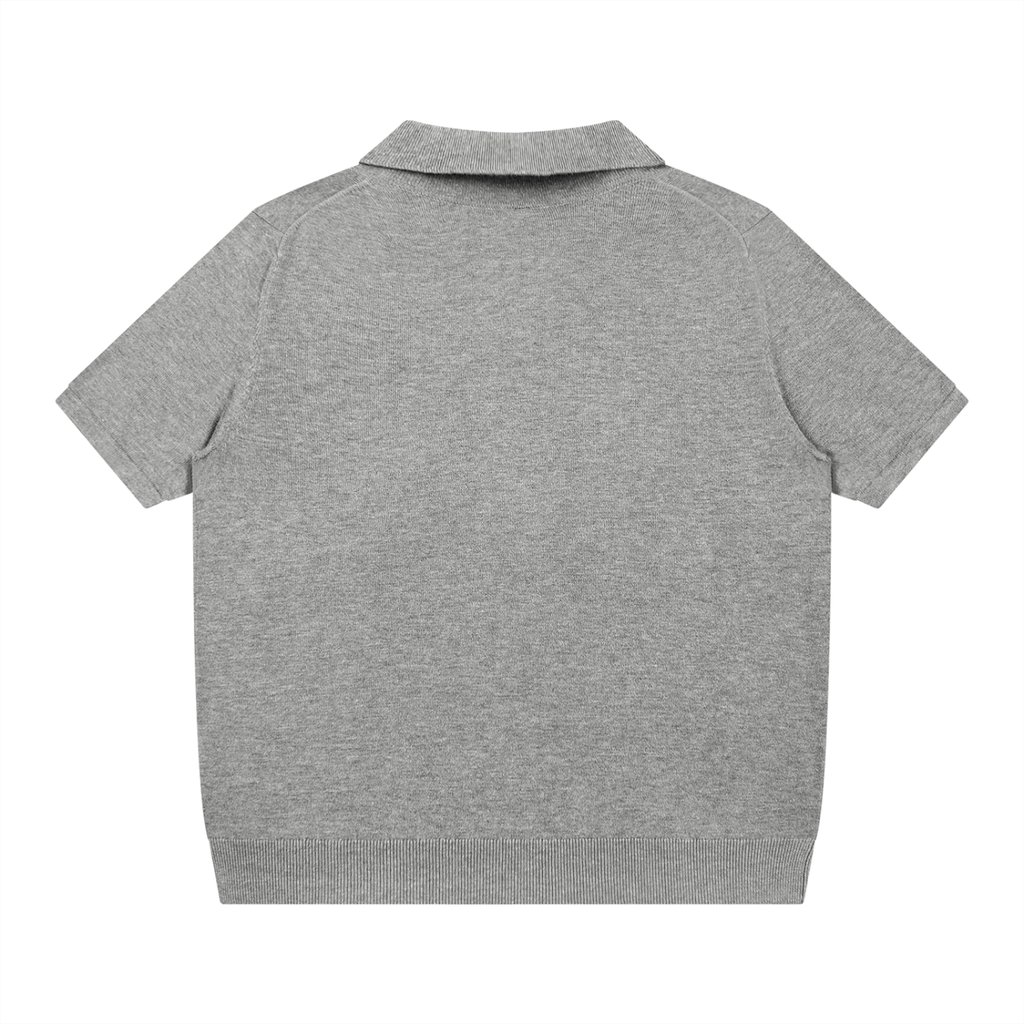 Press On Branded Unisex Heavyweight Over-sized Polo Shirt